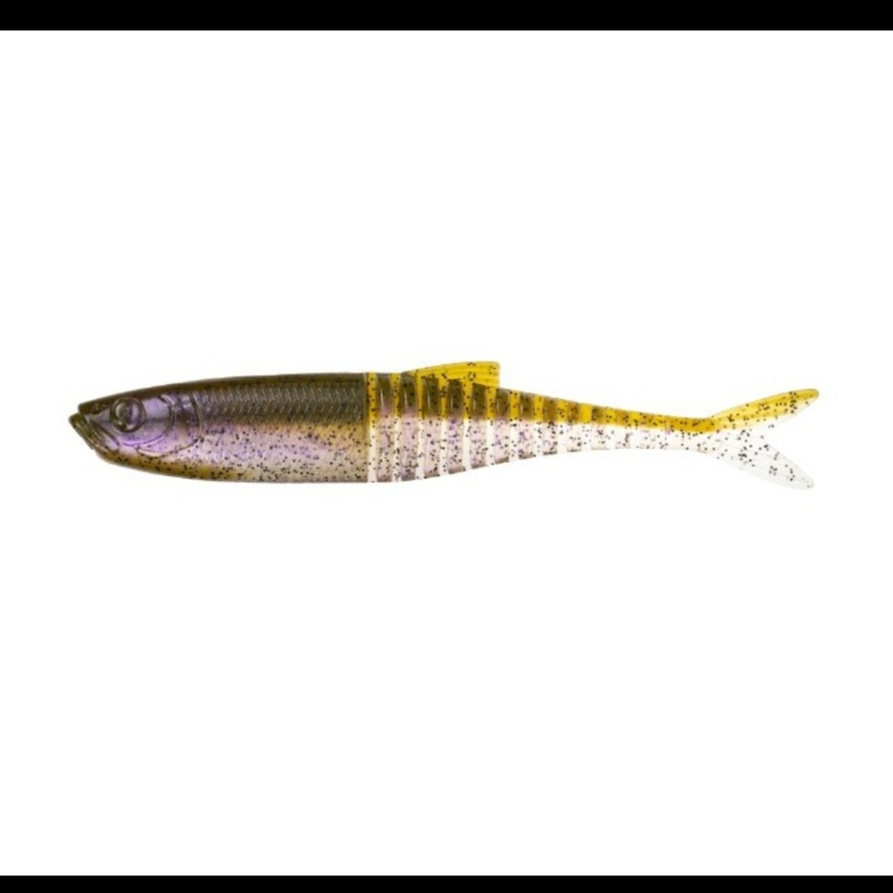 6th Sense JIG-SAW Minnow 4.8 5pk Green Pumpkin Pro Fishing Plastics NIP